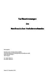 Tarifbestimmungen fbestimmungen fbestimmungen des ... - KVG