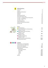 VBB-Informationen Impressum 2 Vorwort 5 VBB-Fahrgastinformation ...