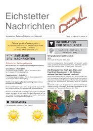 09. August 2013 - Gemeinde Eichstetten