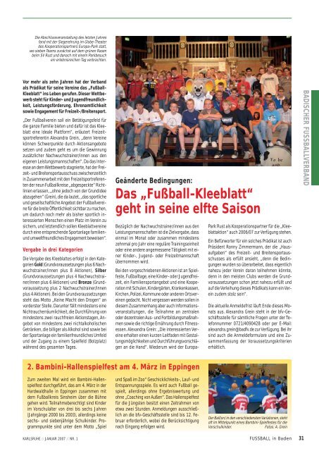 Sport in Baden - Badischer Sportbund Nord ev