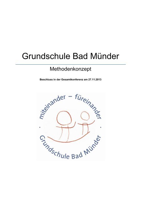 Methodenkonzept - Grundschule Bad Münder