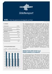 KIEL // Die City gewinnt an Schlagkraft und Profil ... - comfort.de