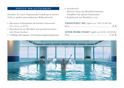 Geschenk - Ideen 2014 (PDF) - Hotel Neptun