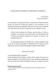 La jornada Los pronombres de poder y solidaridad