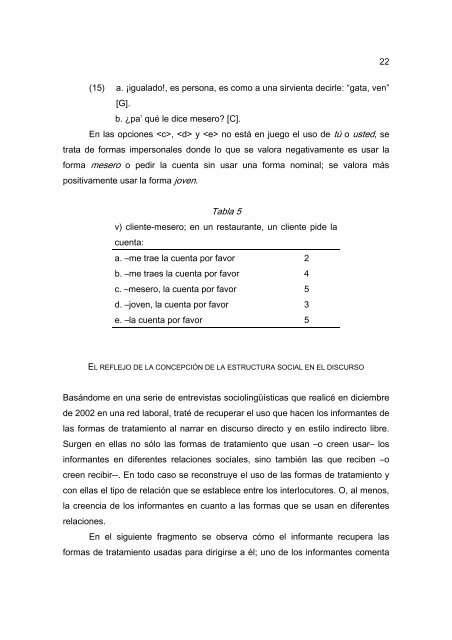 La jornada Los pronombres de poder y solidaridad