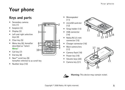 Nokia 6120 classic User's Guide