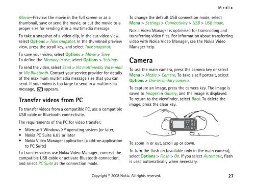 Nokia 6120 classic User's Guide