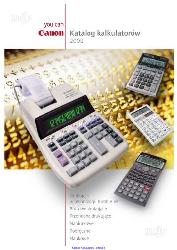 Katalog KalkulatorÃ³w