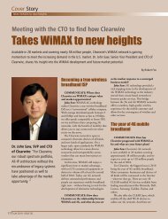 Takes WiMAX to new heights - Huawei