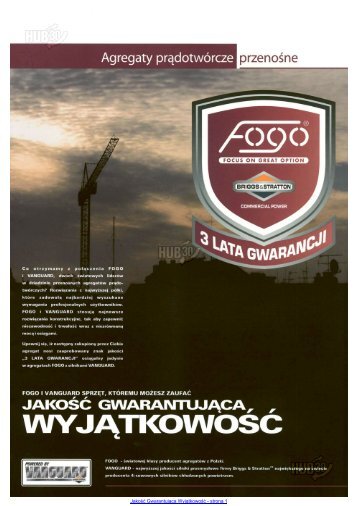 JakoÅÄ GwarantujÄca WyjÄtkowoÅÄ