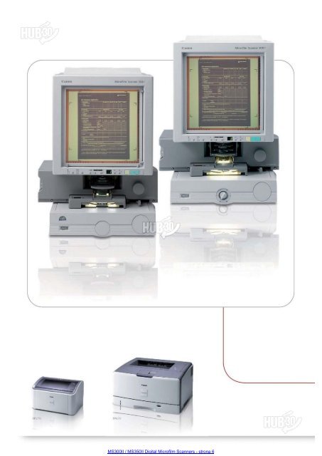 MS300II / MS350II Digital Microfilm Scanners