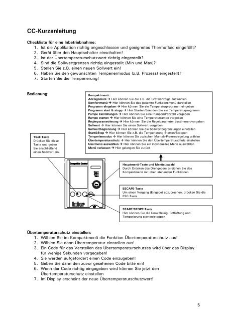 Unichiller im TowergehÃ¤use mit CC-Pilot - HUBER