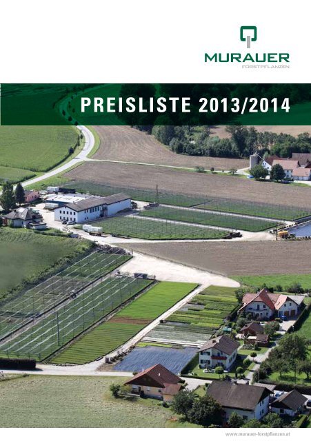 Preisliste 2013/2014 - Murauer Forstpflanzen