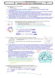 Wiederholung zur 1. Klassenarbeit - H. Klinkner