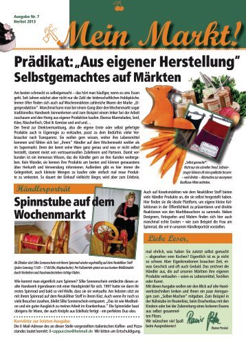 Mein Markt 07: Prädikat: Aus eigener Herstellung“