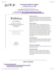 Johannes Althusius: Politica - Hubertlerch.com - HubertLerch.com