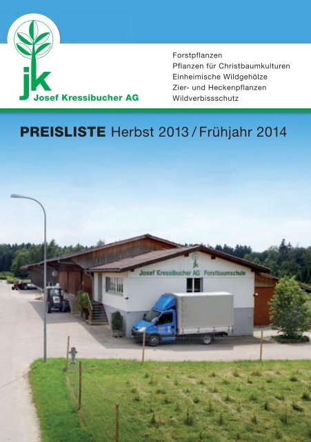 Preisliste Pflanzen.pdf - Josef Kressibucher AG