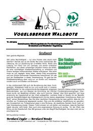 Vogelsberger Waldbote 2013 - Hessen-Forst