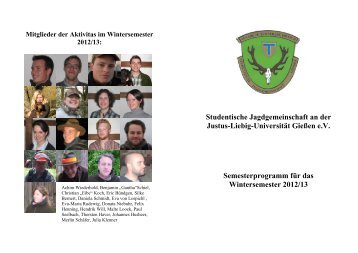 Semesterprogramm WS 12/13 - SJG - Studentische ...