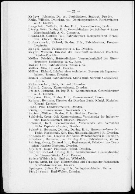 Personalverzeichnis Studienjahr 1931/32