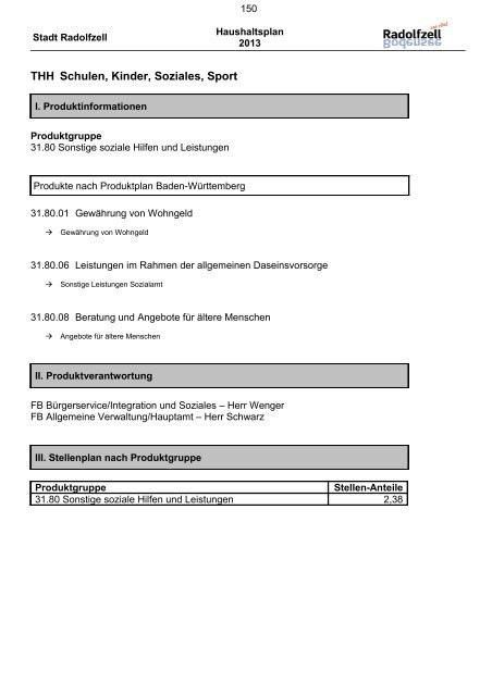 Haushaltsplan 2013 (6891.02KB) - Radolfzell