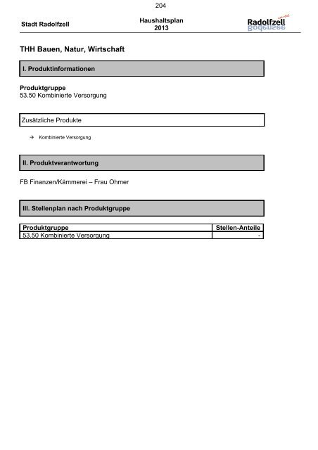 Haushaltsplan 2013 (6891.02KB) - Radolfzell