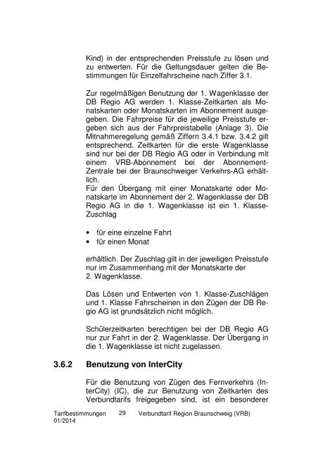 Tarifbestimmungen ab 01.01.14 - Braunschweiger Verkehrs-AG