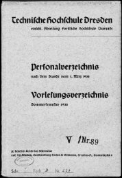 Personal- und Vorlesungsverzeichnis Sommersemester 1938