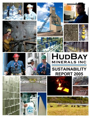 2005 CSR Report - Hudbay Minerals