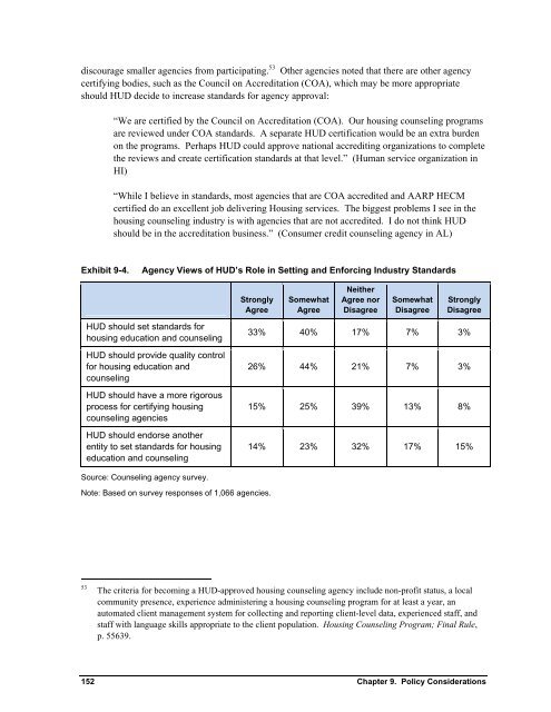 Housing Counseling Process Evaluation and Design of ... - HUD User