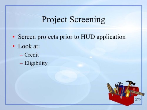 HUD's Office of Community Planning and