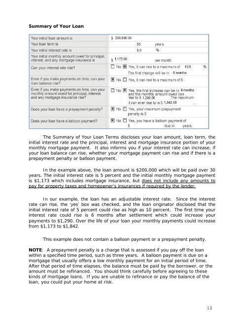 Settlement Costs Booklet - HUD