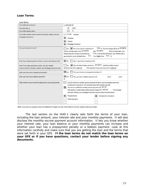 Settlement Costs Booklet - HUD