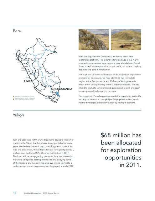 HudBay Minerals Inc. 2010 Annual Report