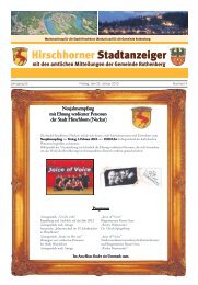 Ausgabe Nr. 4 vom 25. Januar 2013 - Hirschhorn