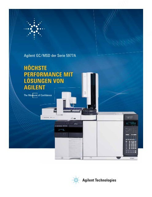 Das Agilent GC/MSD-System der Serie 5977A - Agilent Technologies
