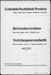 Personalverzeichnis nach dem Stande vom 1. Oktober 1936, Vorlesungsvezeichnisse Wintersemester 1936/37, Sommersemester 1937 