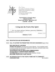 combined.pdf (881 kb) - Hudson River Presbytery