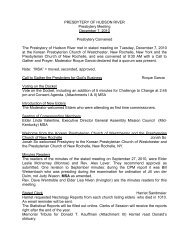 101207_hrp_minutes.pdf (110 kb) - Hudson River Presbytery