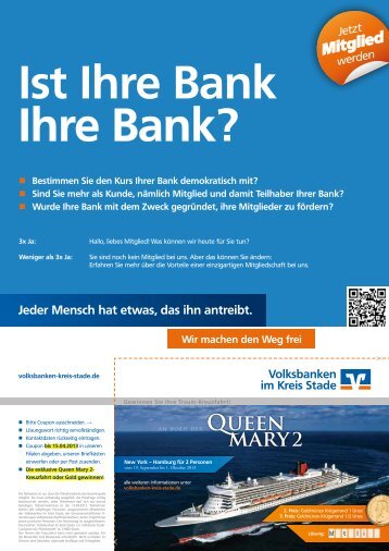 Queen mary2 - Volksbank Geest eG