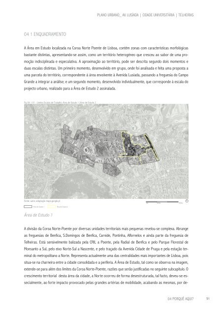 Plano Urbano_ Av.Lusíada | Cidade Universitária | Telheiras ...