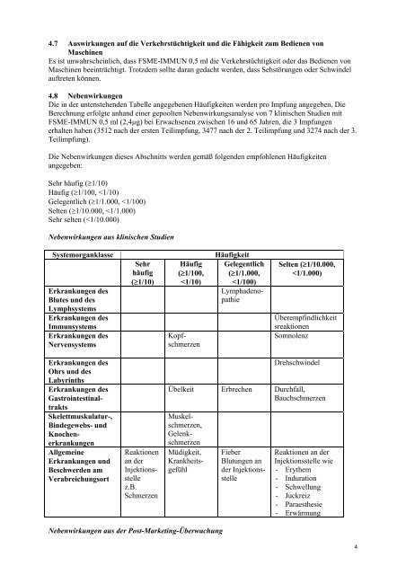 FI FSME-IMMUN 0,5 ml ERWACHSENE Stand 03/2013 - Baxter