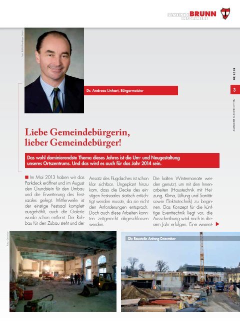 Gemeindezeitung 10/2013 - Brunn am Gebirge