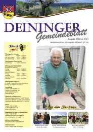 Tag der Senioren - Deining