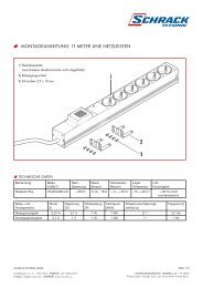 IT METER LINE NETZLEISTEN - Schrack