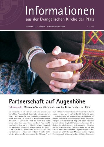 Informationen Nr. 137 - 3/2013 (PDF, 4.28 MB) - Evangelische ...