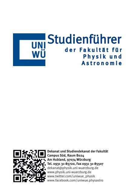 1. Neuauflage 08/2013 - Fakultät für Physik und Astronomie