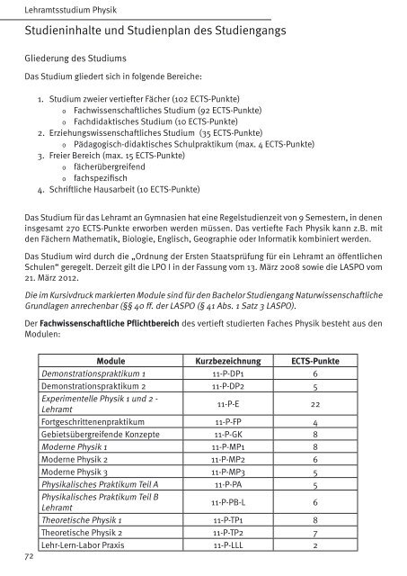 1. Neuauflage 08/2013 - Fakultät für Physik und Astronomie