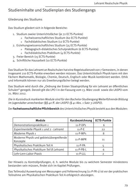 1. Neuauflage 08/2013 - Fakultät für Physik und Astronomie