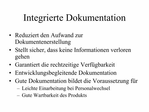 Einführung in die Software-Technik